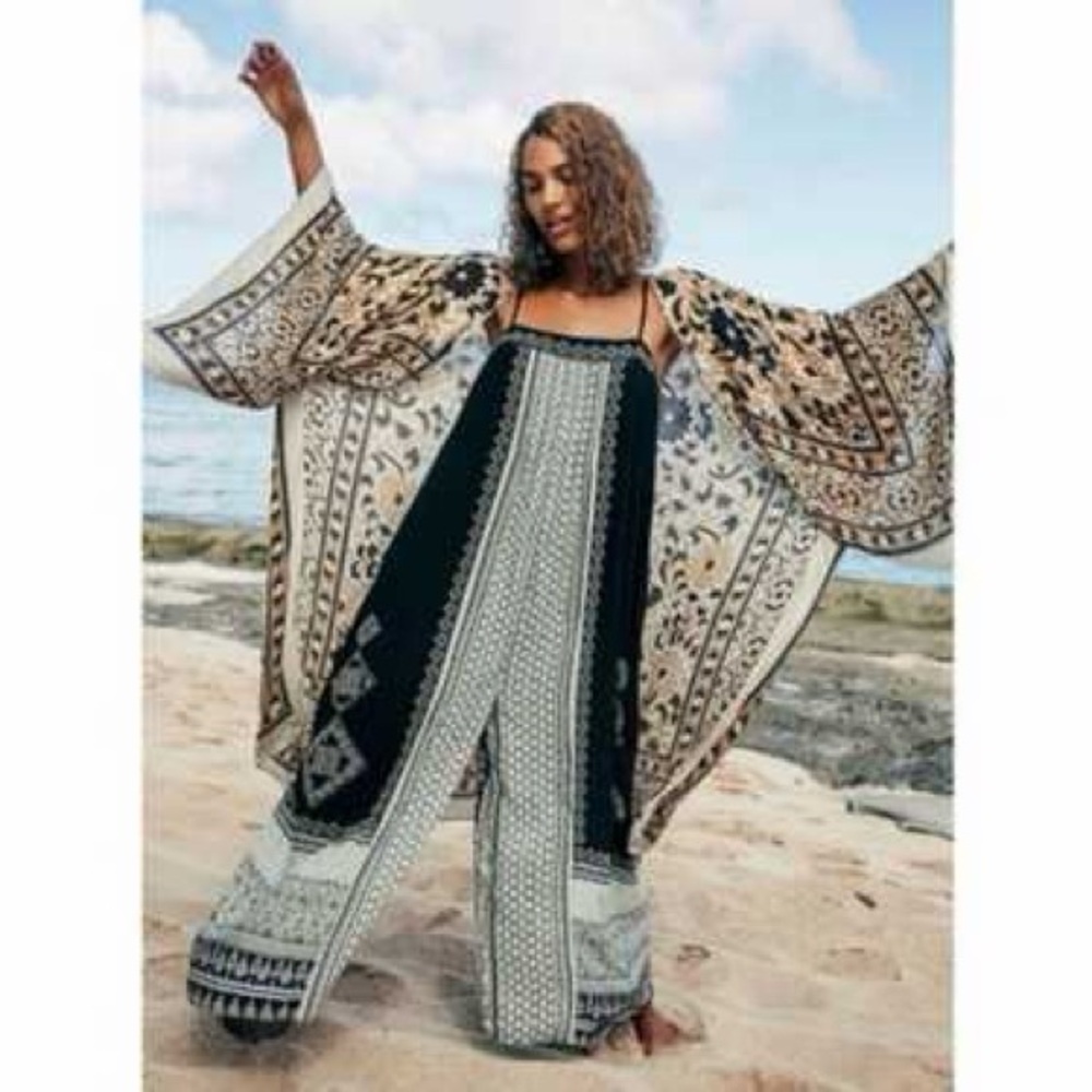 Free People hazel boho jumpsuit